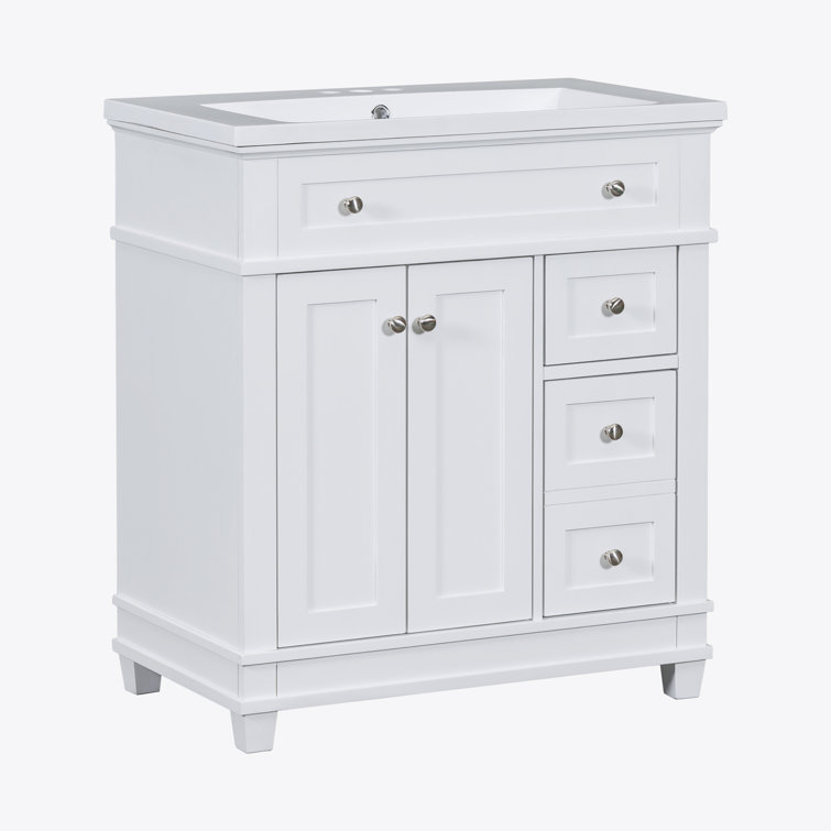 Ebern Designs 30" Bathroom Vanity with Sink Combo Set